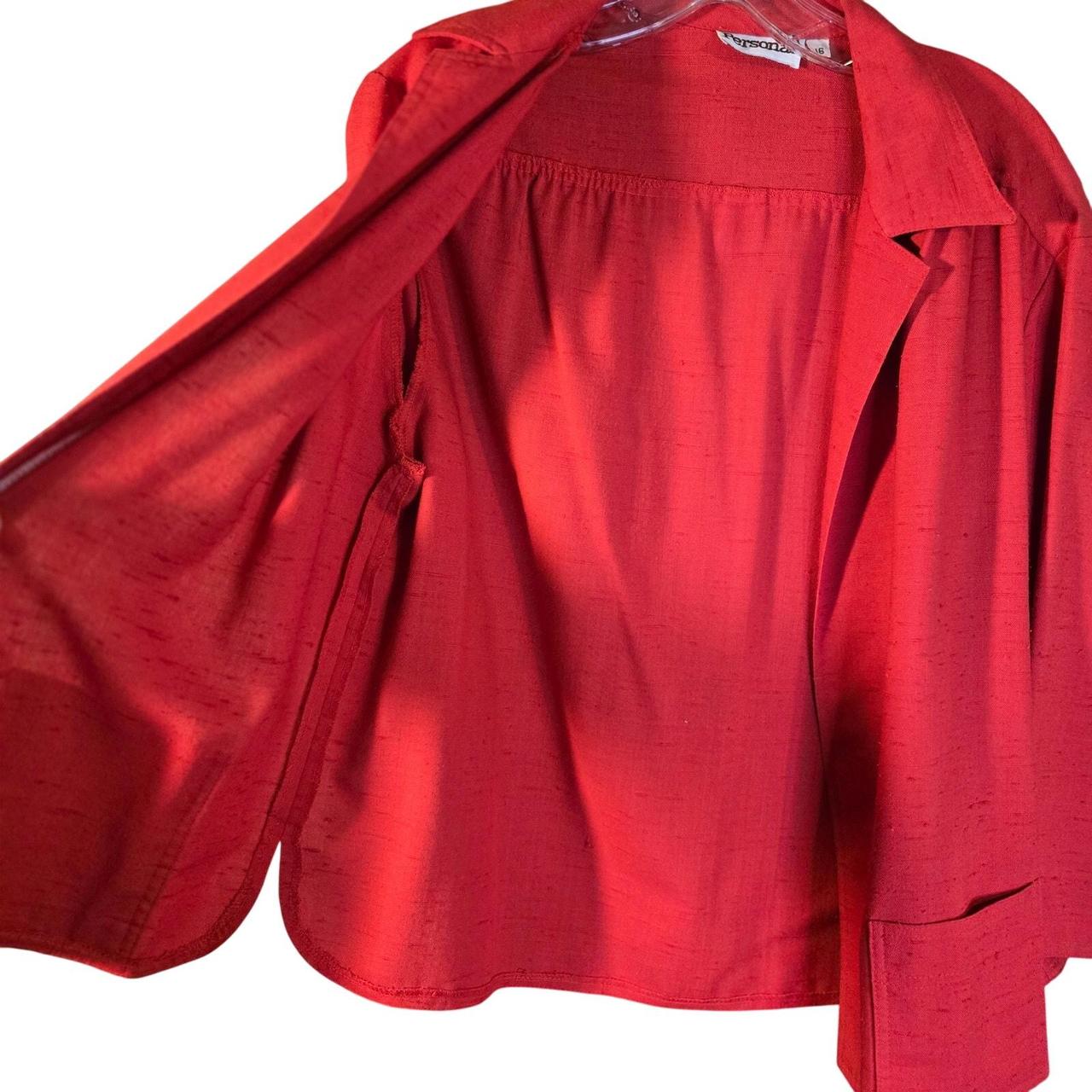 Source Unknown Women's Tailored jacket - Red - 16… - image 4