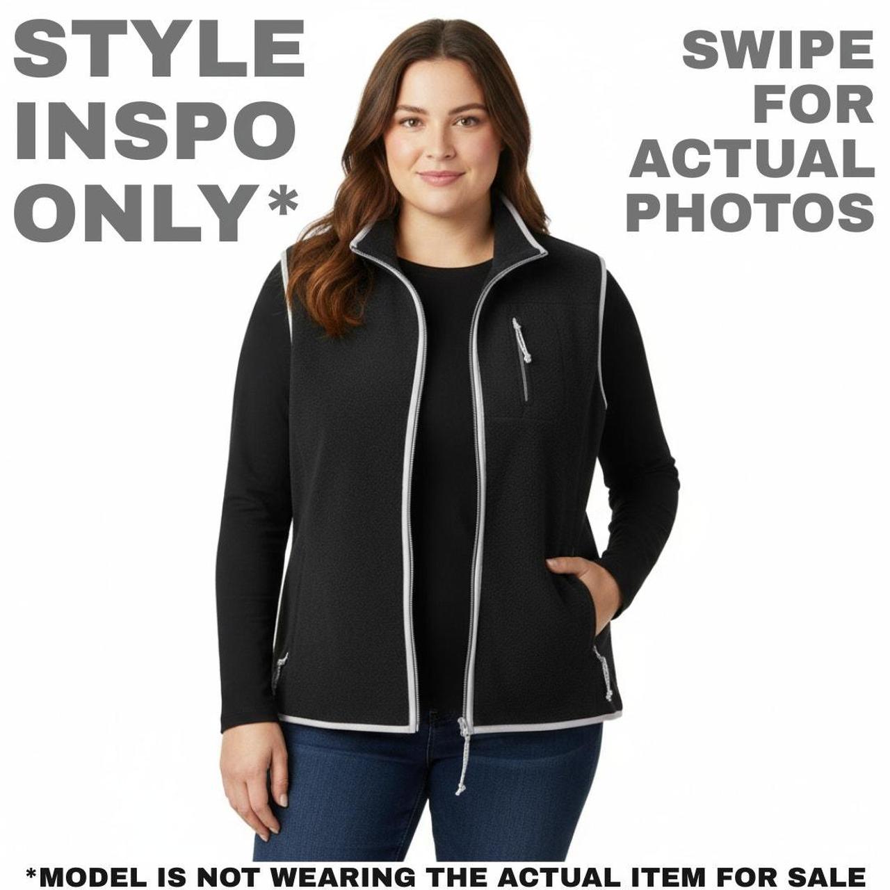 Source Unknown Women's Jacket - Black/White - XXL… - image 2