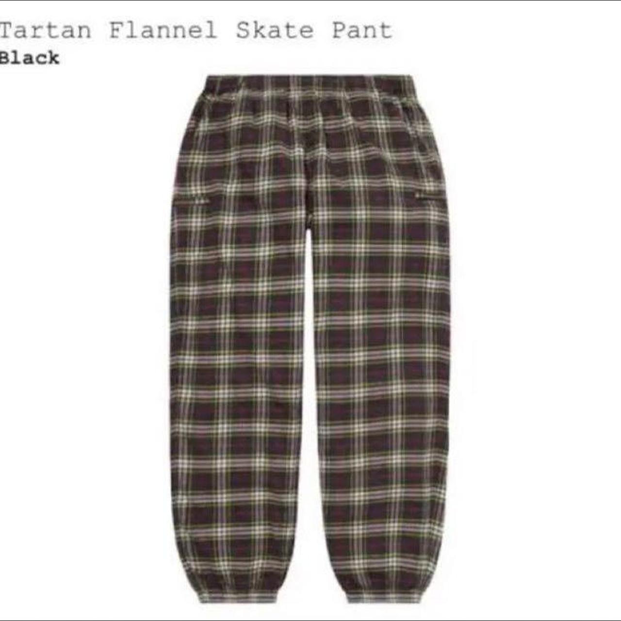 Supreme flannel-pants - Depop