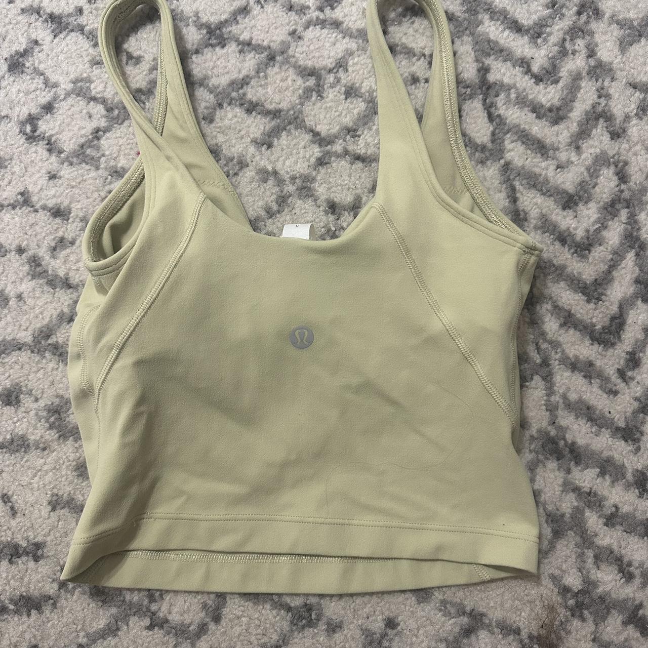 Lululemon Women's Green Vest Depop