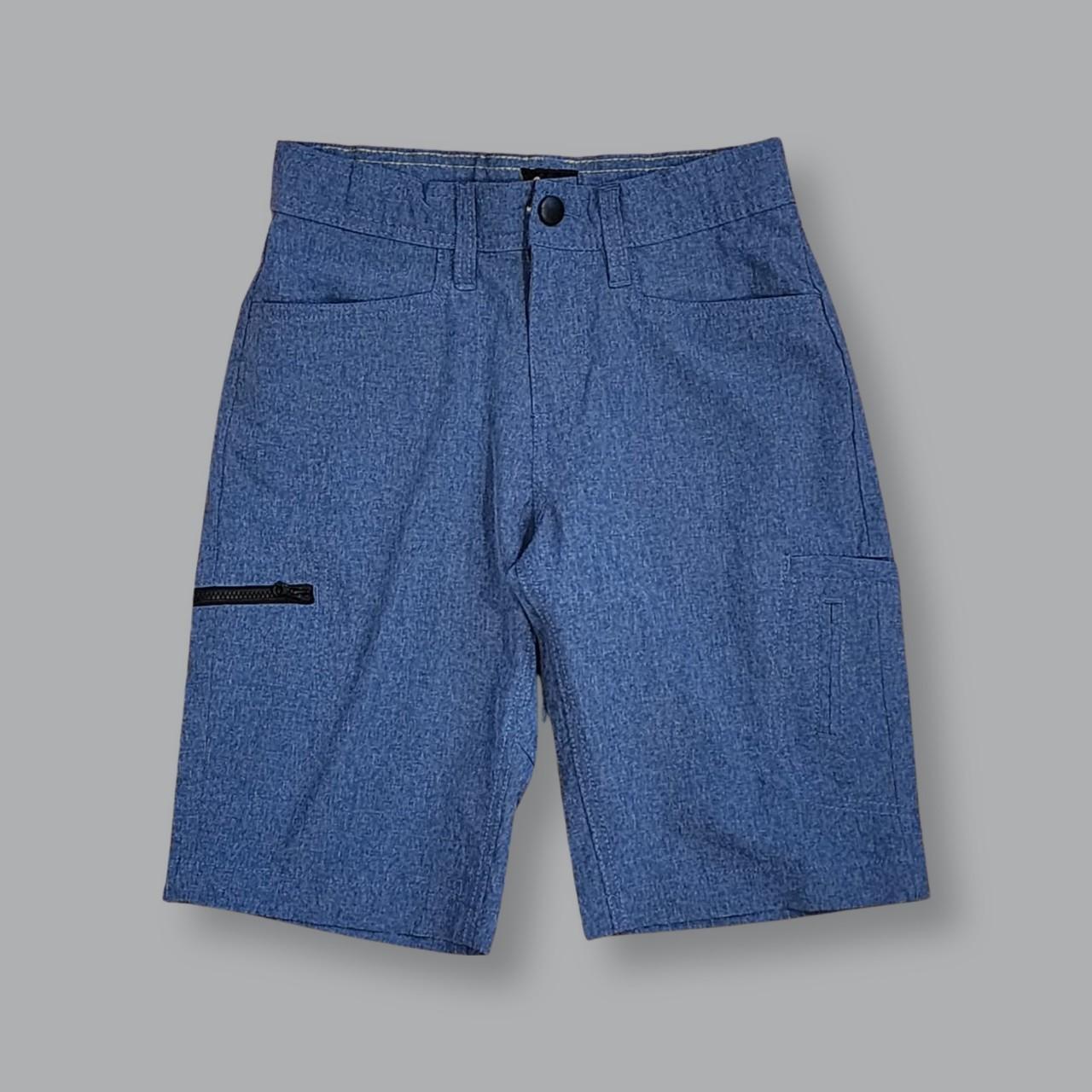 Blue and Green Shorts Depop