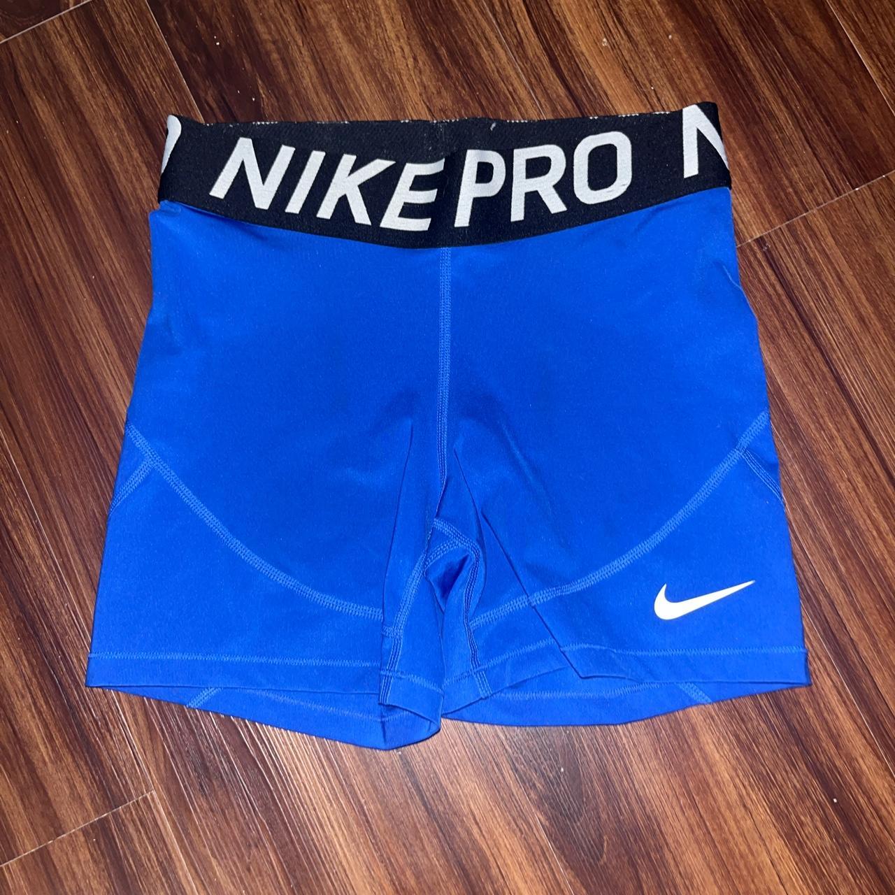 Royal Blue Nike Pro Shorts Size Medium New Without Depop 