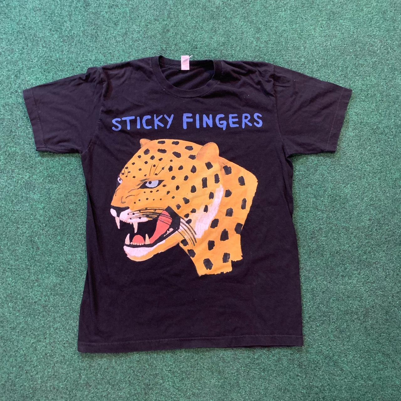 Black Sticky Fingers Band World Tour... Depop