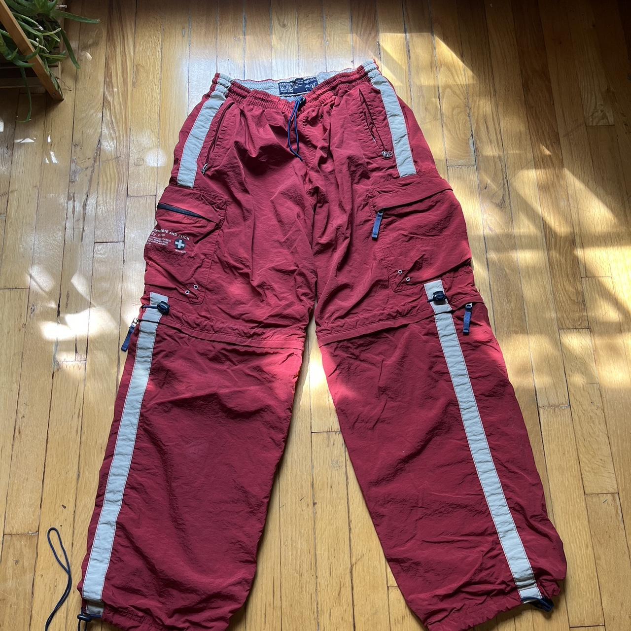 Vintage 90s Abercrombie and fitch baggy fit cargo | Depop