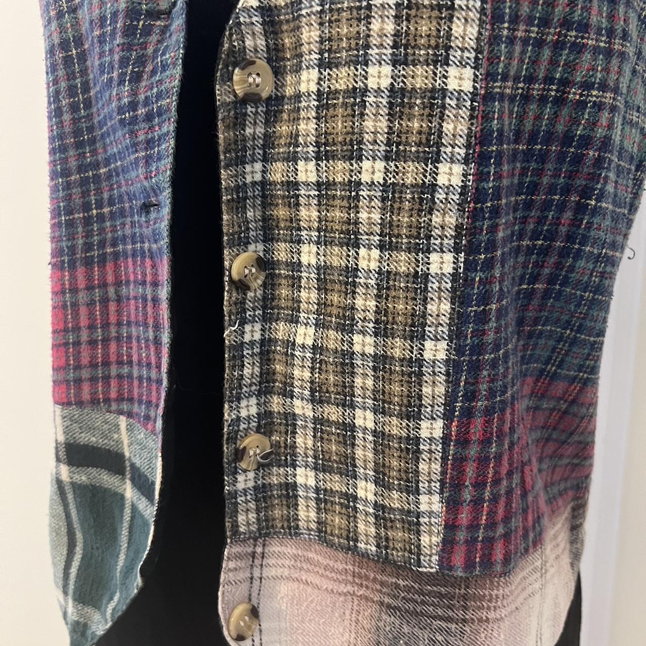 Women's Bottom - Multi - M – Medium Patchwork Ves… - image 2