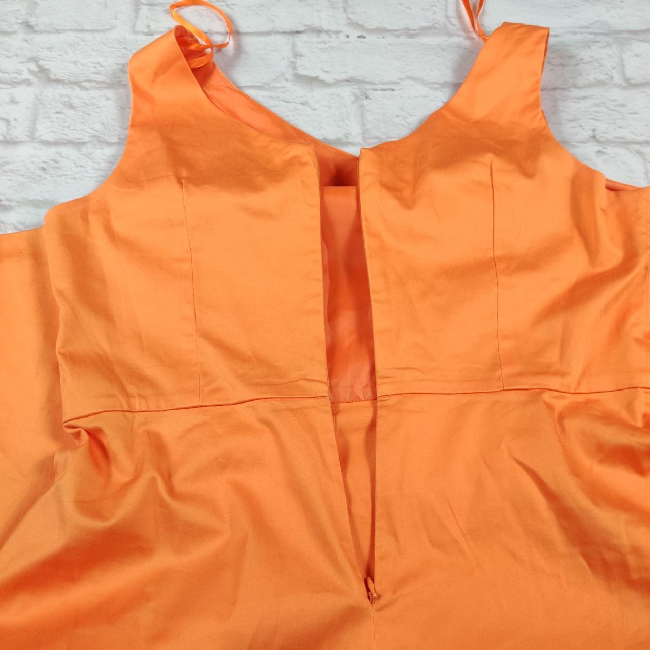 Women's Orange Dress | Depop