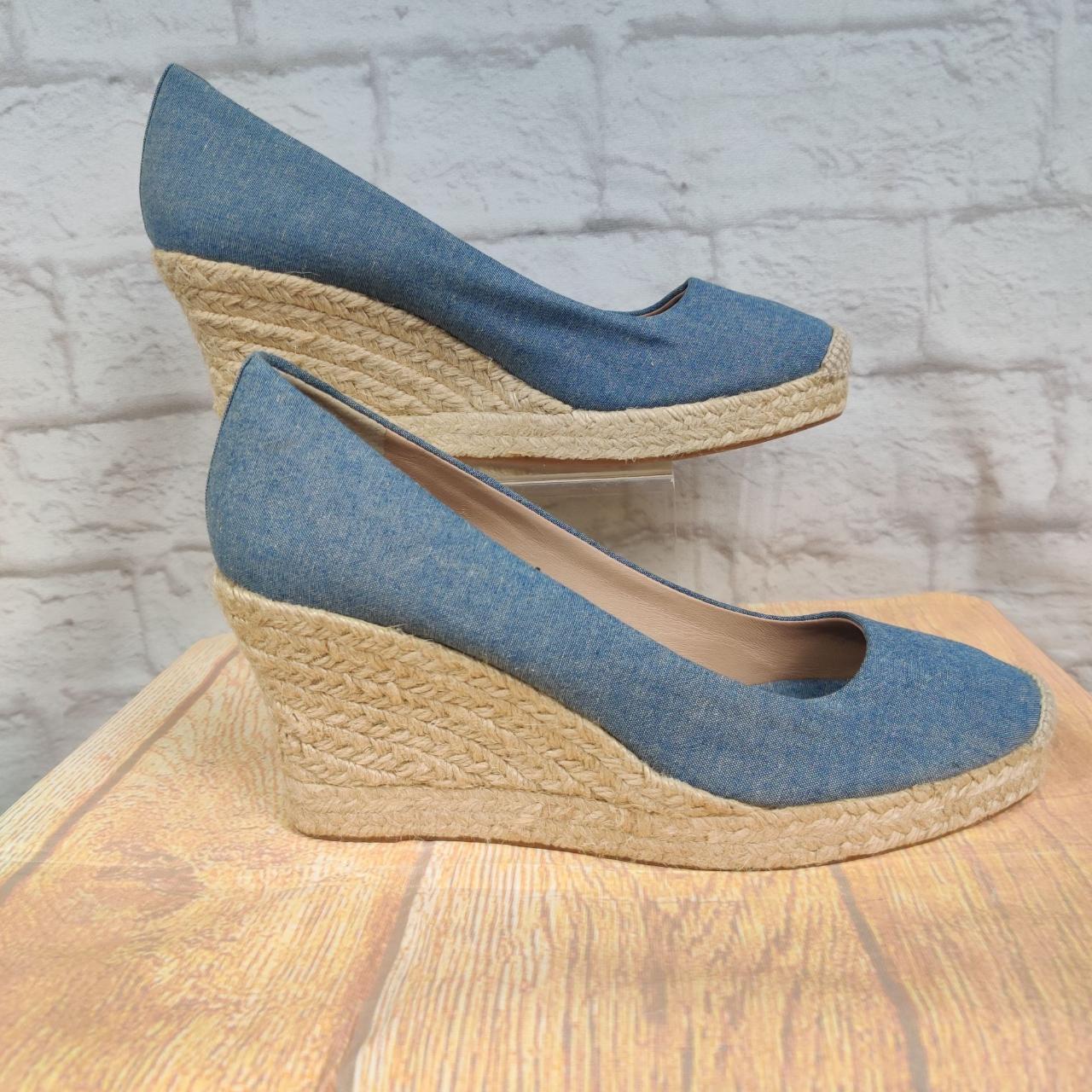 J crew hot sale espadrille wedge