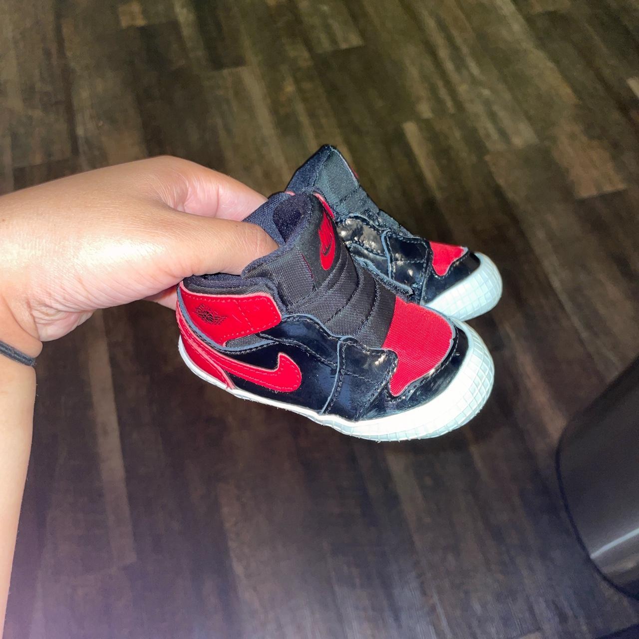 Toddle - 4c Jordan 1s Gently worn Crib shoes - Depop