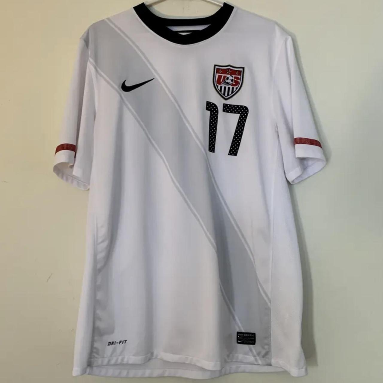 Nike USA US Soccer USMNT 2010/2011 Home Jersey Jozy... - Depop