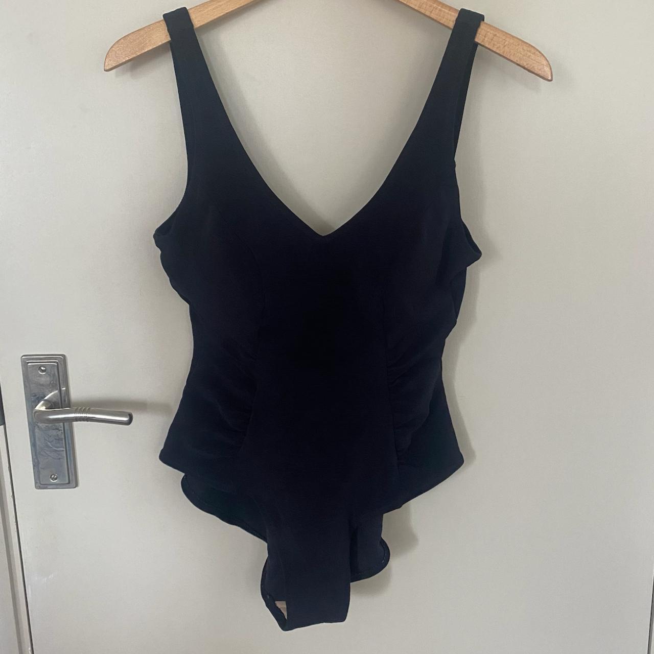 🌹 Debenhams Casual Club Black One Piece Swimsuit... - Depop