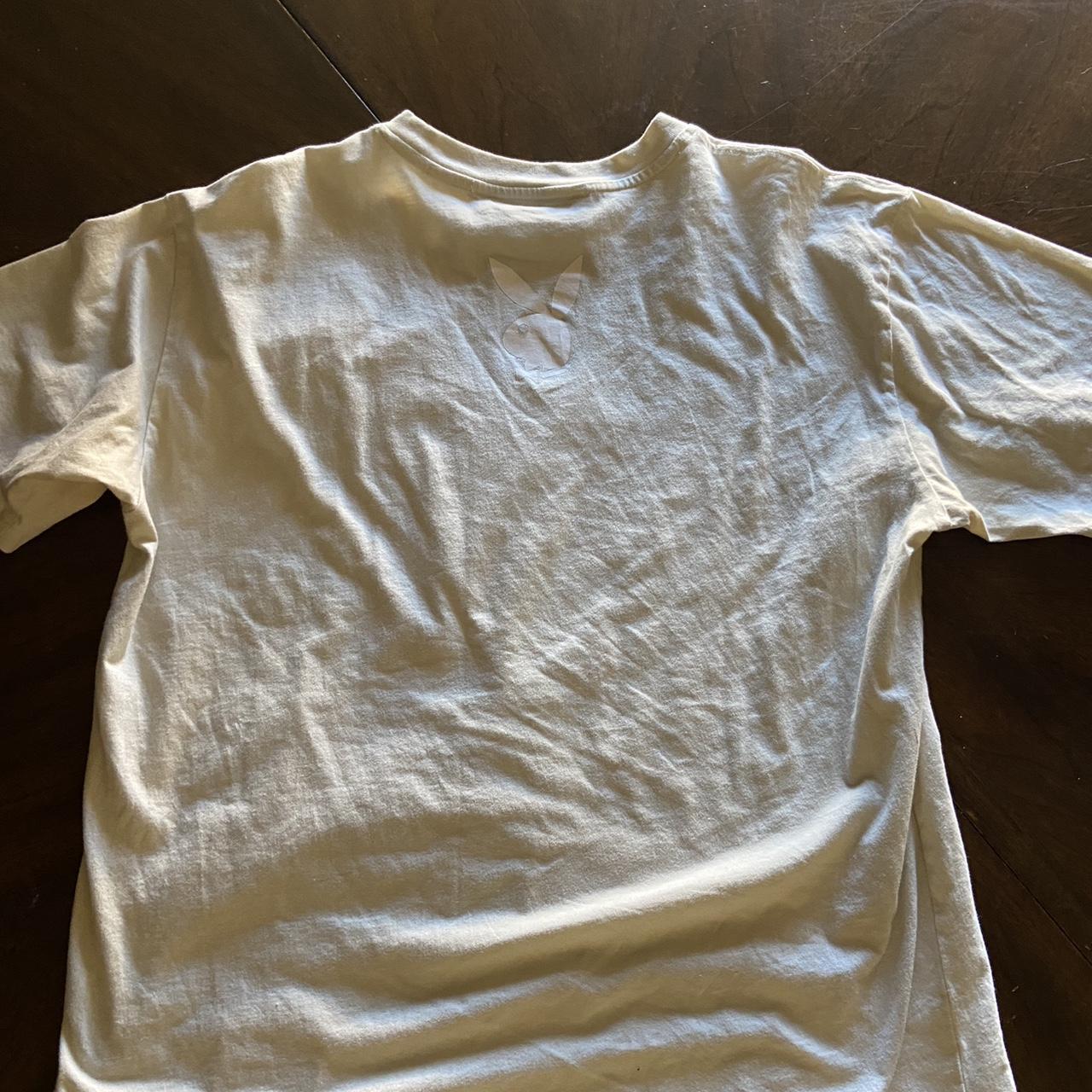 Playboy Men S Cream T Shirt Depop