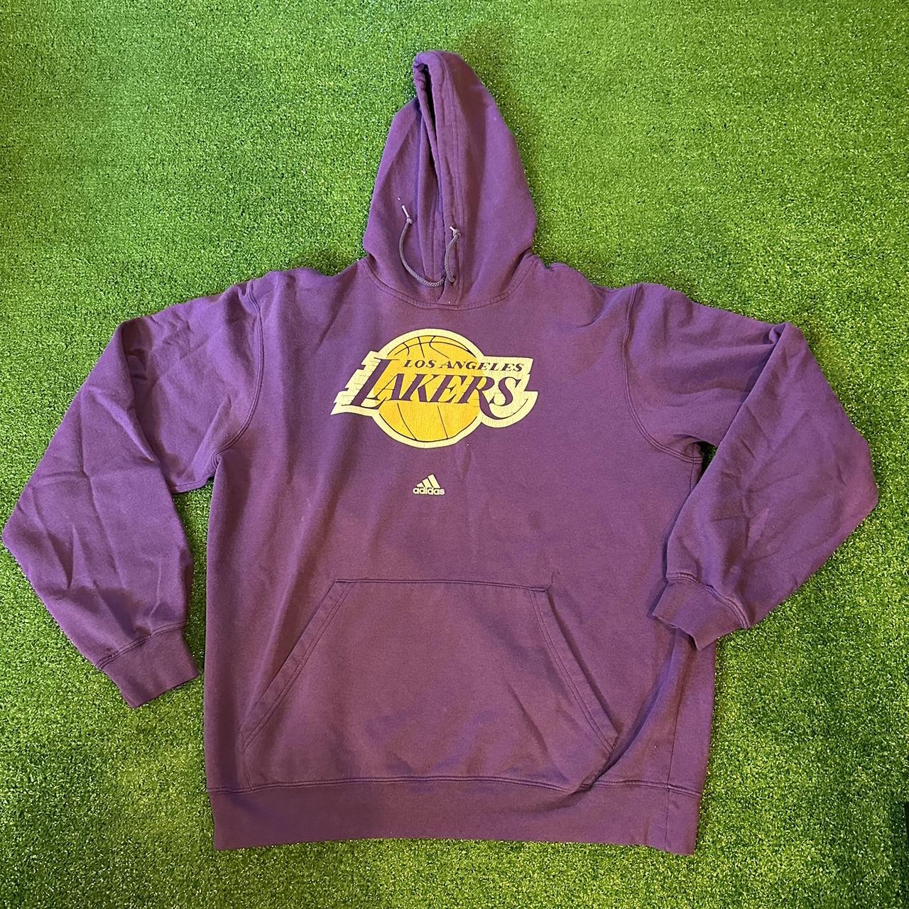 Vintage NBA Lakers Hoodie Size L Great... Depop
