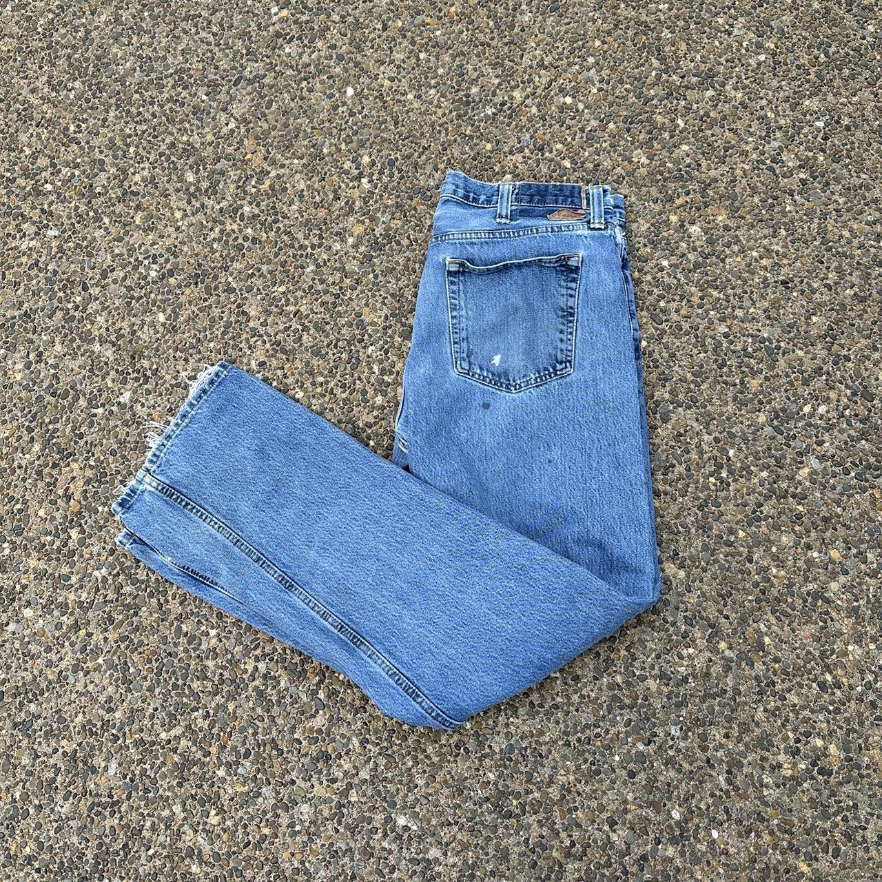 Vintage Eddie Bauer Jeans W36xL34 Straight/slim... Depop