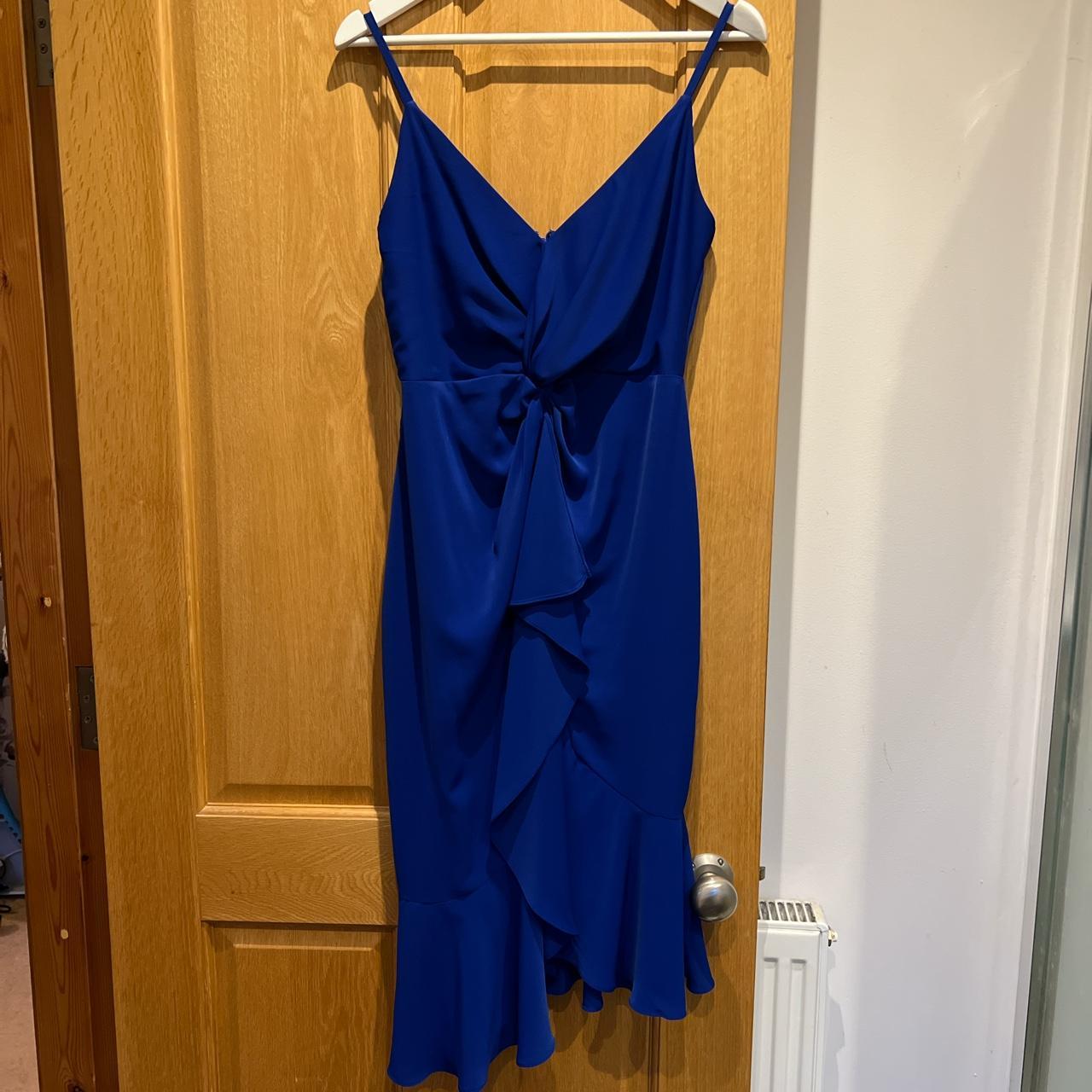Lipsy Women's Blue Dress | Depop