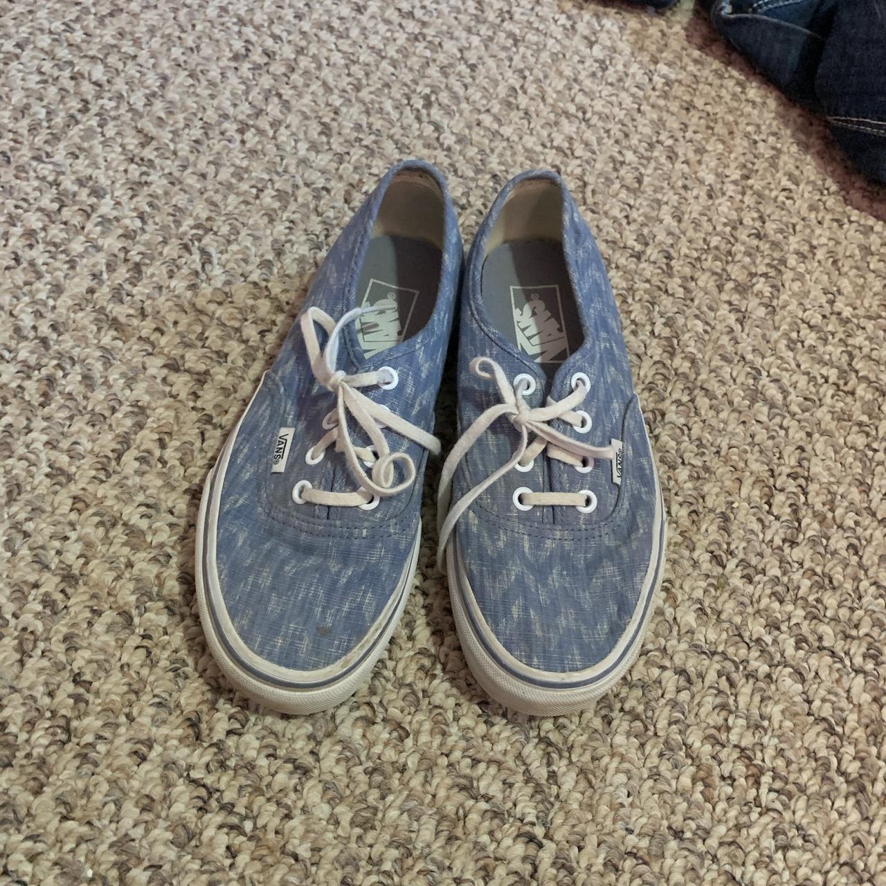 Chevron vans slip on best sale