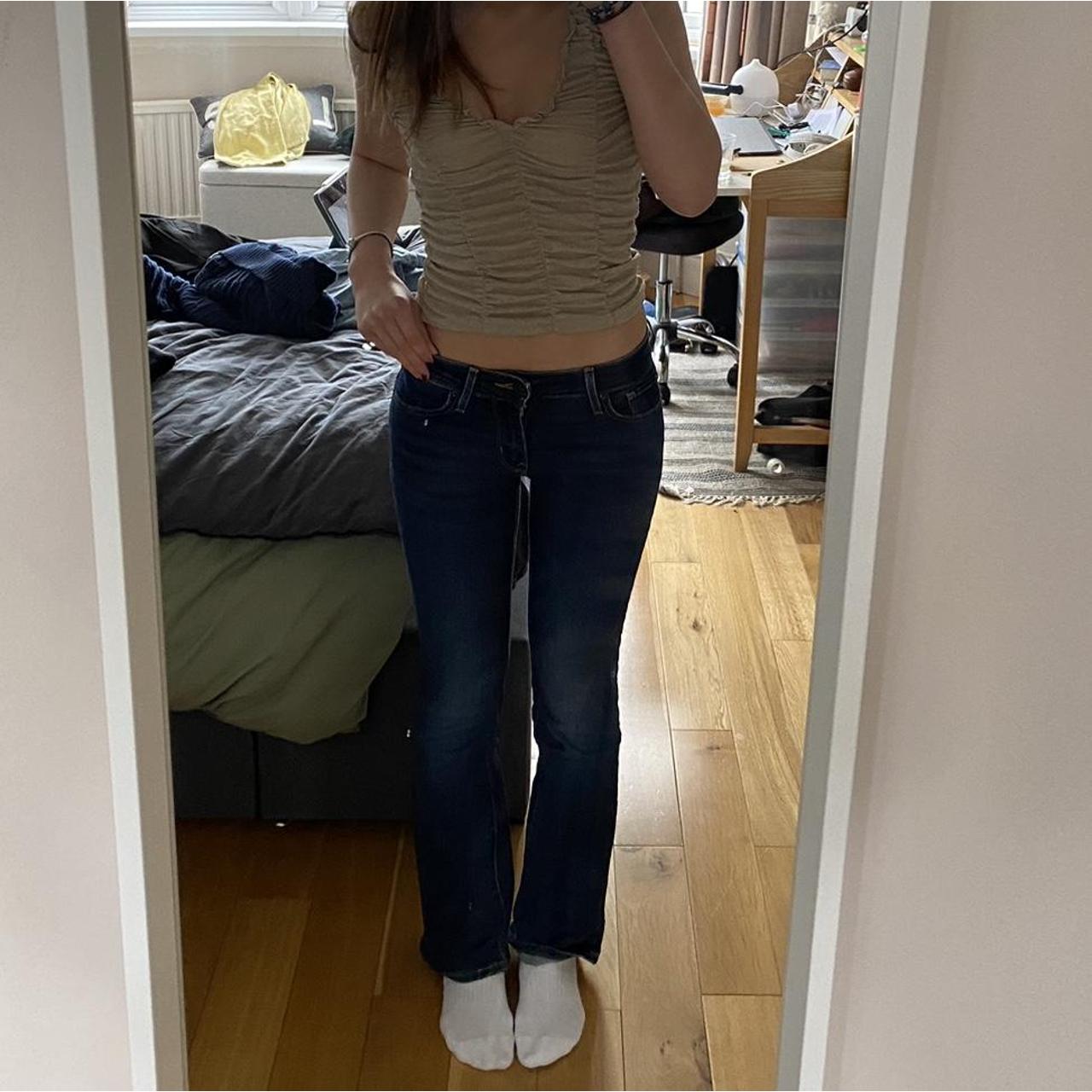 Waist 25 Inch Jeans NWT Citizens Of Humanity Low Rise White Skinny