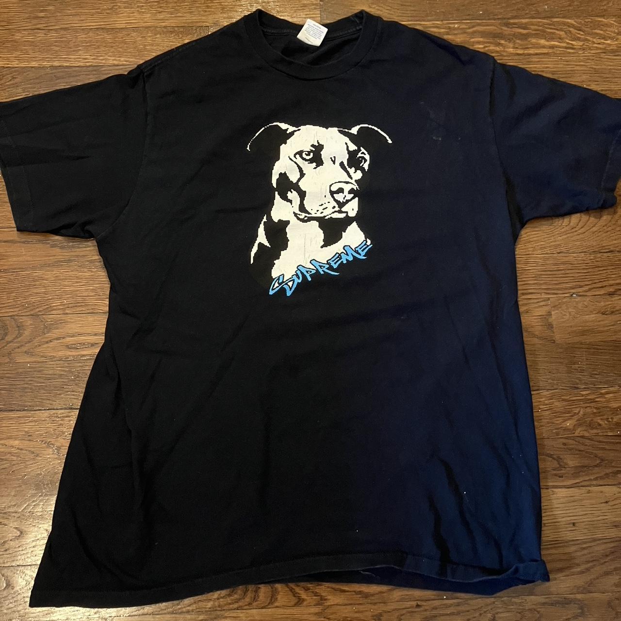 Supreme pitbull best sale t shirt