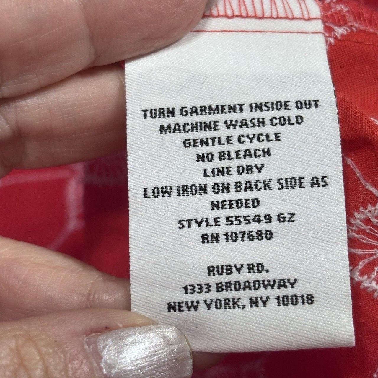 Ruby Rd. Women's Blouse - Red/White - M – Ruby Rd… - image 6