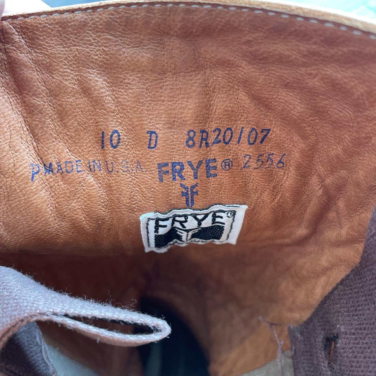 Vintage Frye Campus Boots in Saddle Beautifully... - Depop