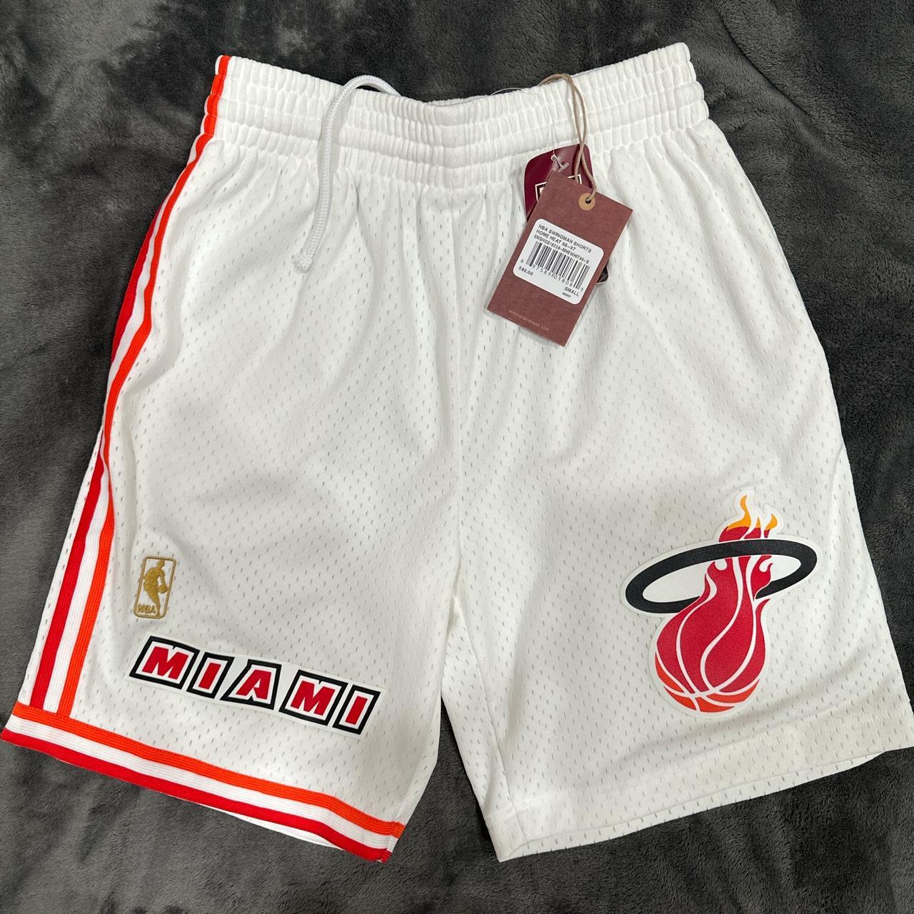 mitchell and ness flame shorts