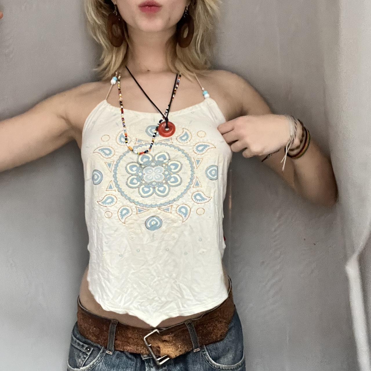 hippy halter top