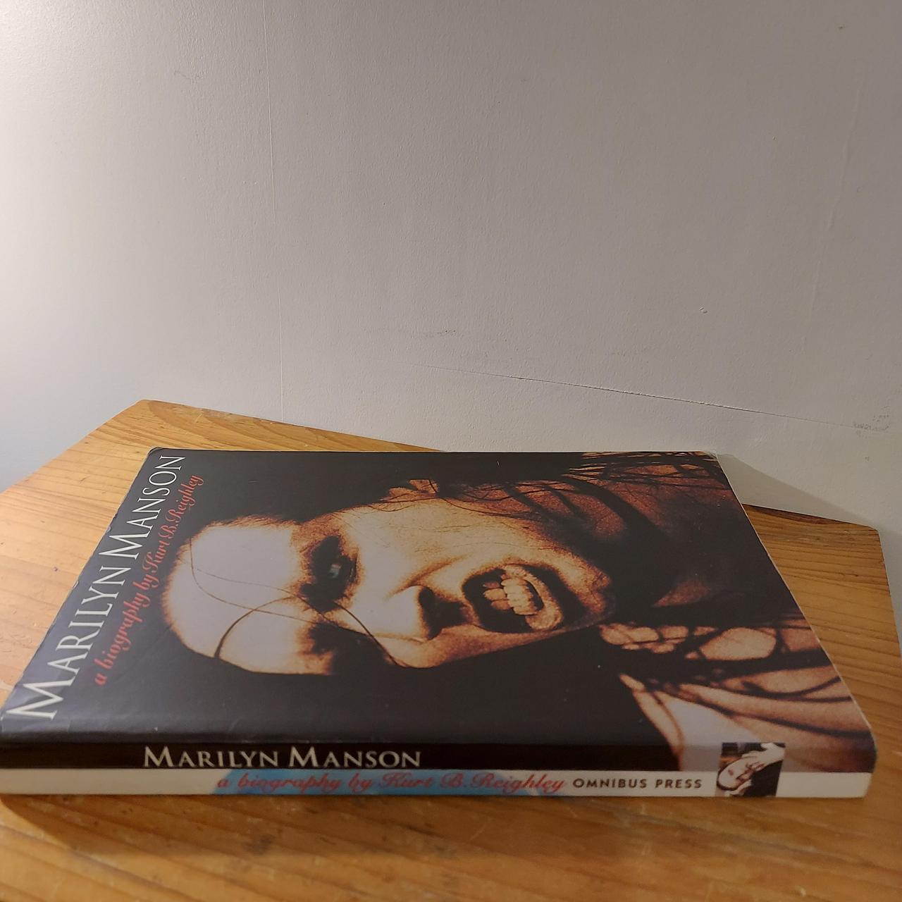 Marilyn manson - A biography Paperback 1998 208... - Depop