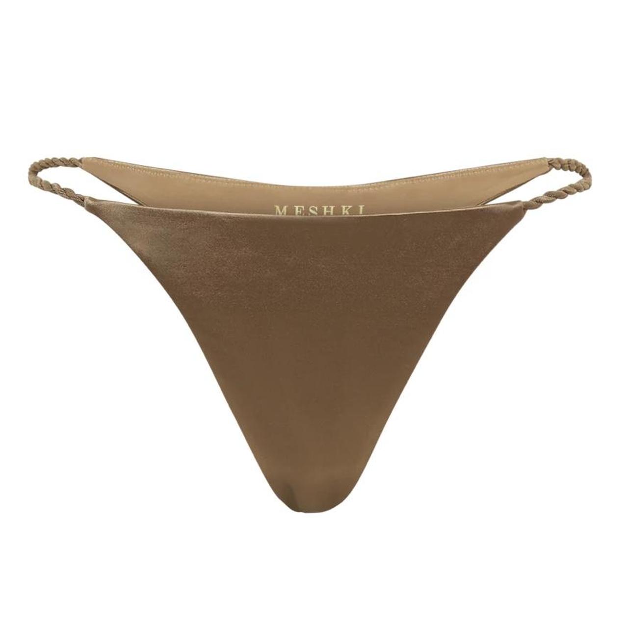 Meshki Women's Gold Bikiniandtankinitops Depop