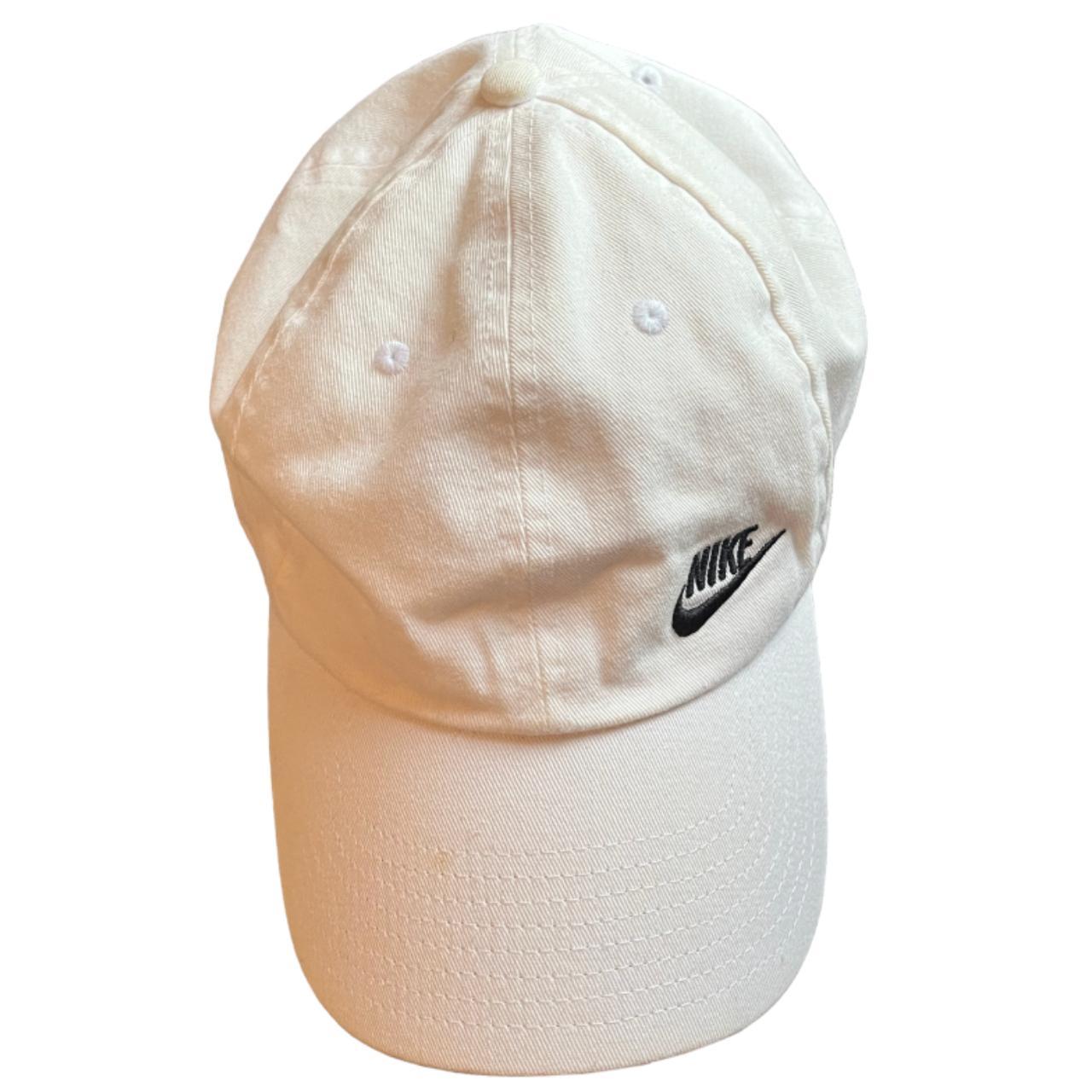 mens nike white hat
