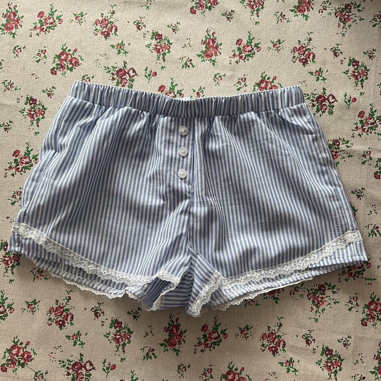 SUPER CUTE STRIPY BOY SHORTS the cutest shorts in... - Depop