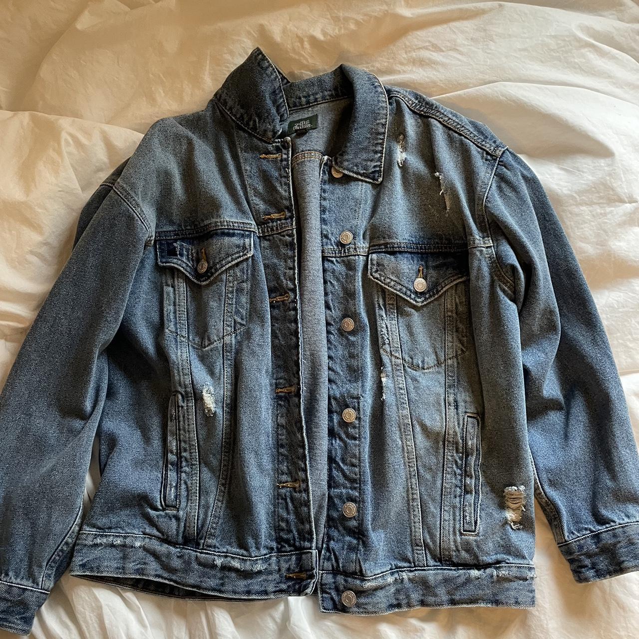 Wild fable jean jacket, hardly ever worn - Depop