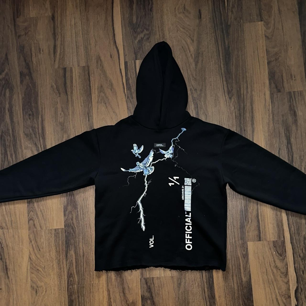 Blue discount boohooman hoodie