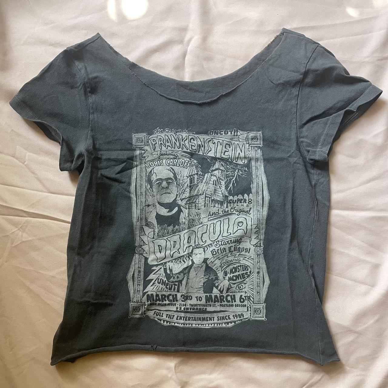 Brandy melville Frankenstein and Dracula shirt. off... Depop