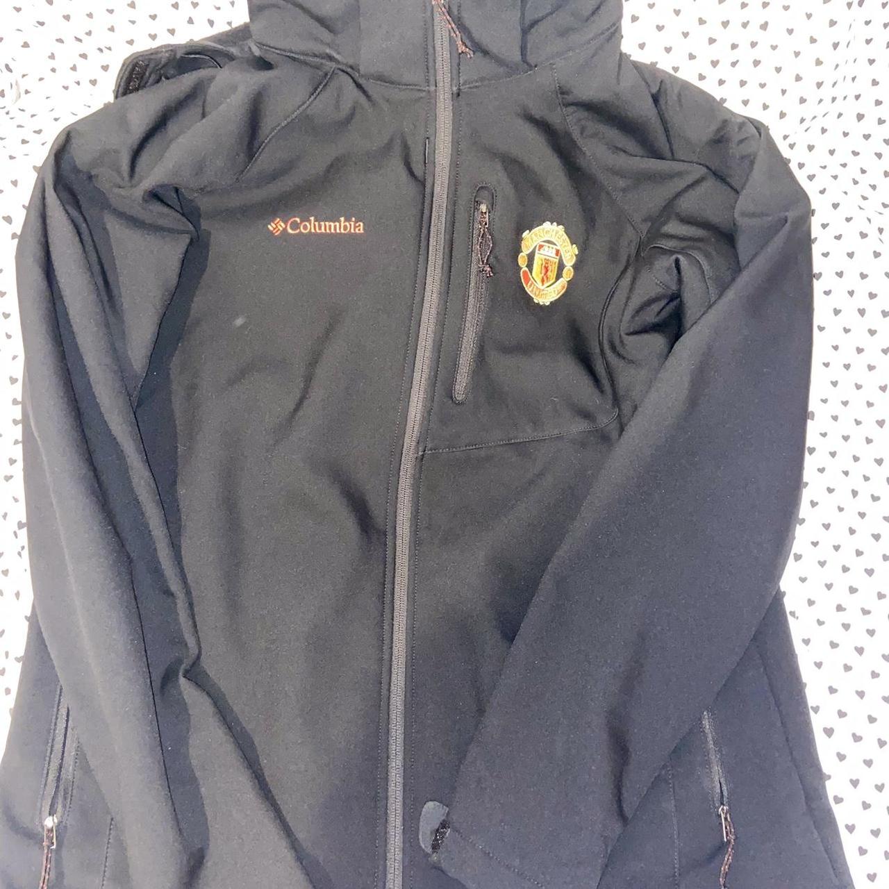 Manchester united columbia heatzone shop 1000 turbodown hooded jacket