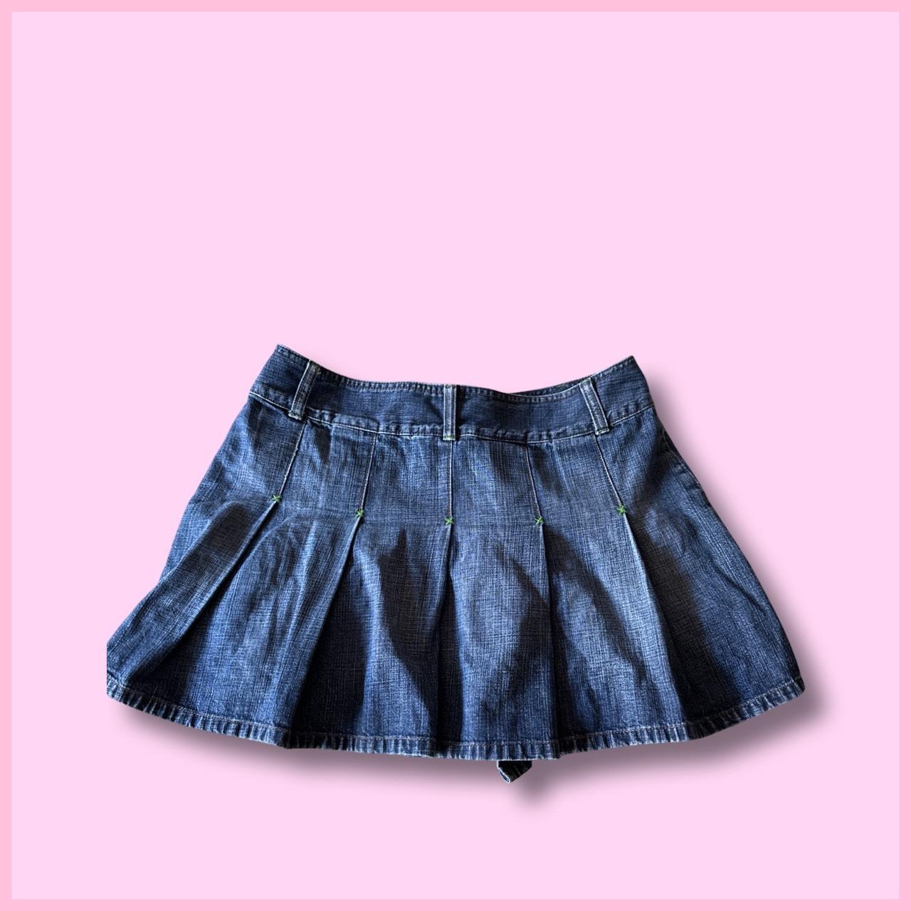 Red Herring Women's Blue Skirt Depop