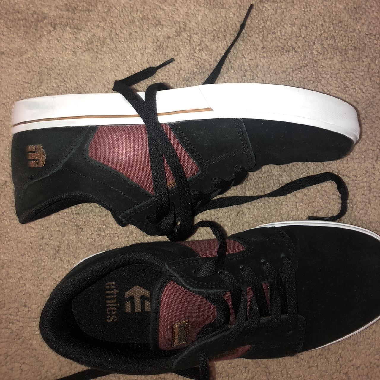 etnies skate shoes kids size 6, fits like a women’s... - Depop