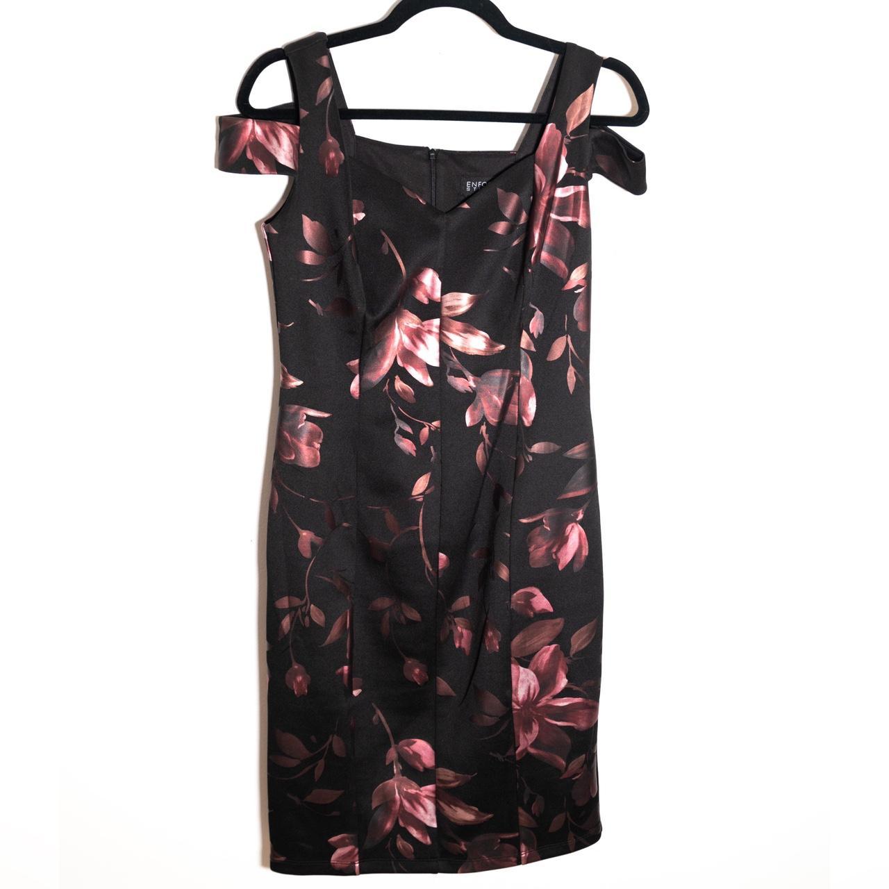 Enfocus studios floral midi bodycon dress Solid. Depop