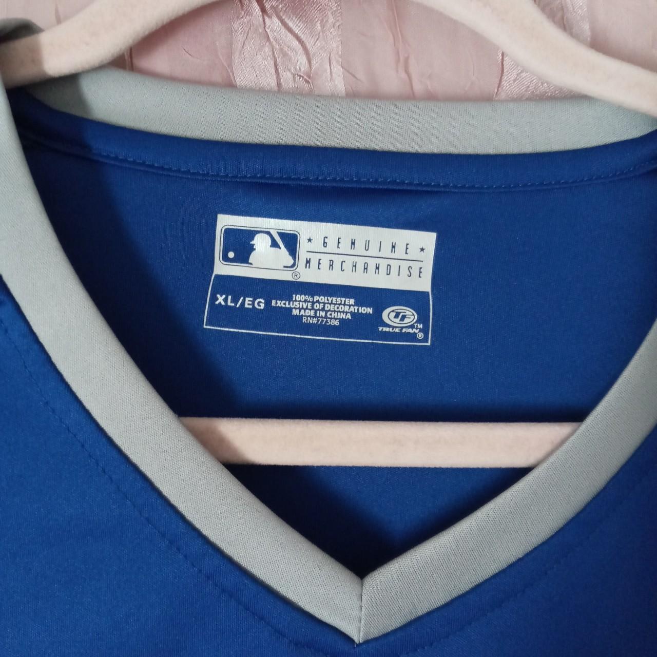 Vintage dodgers jersey Is a size XL in kids but can - Depop