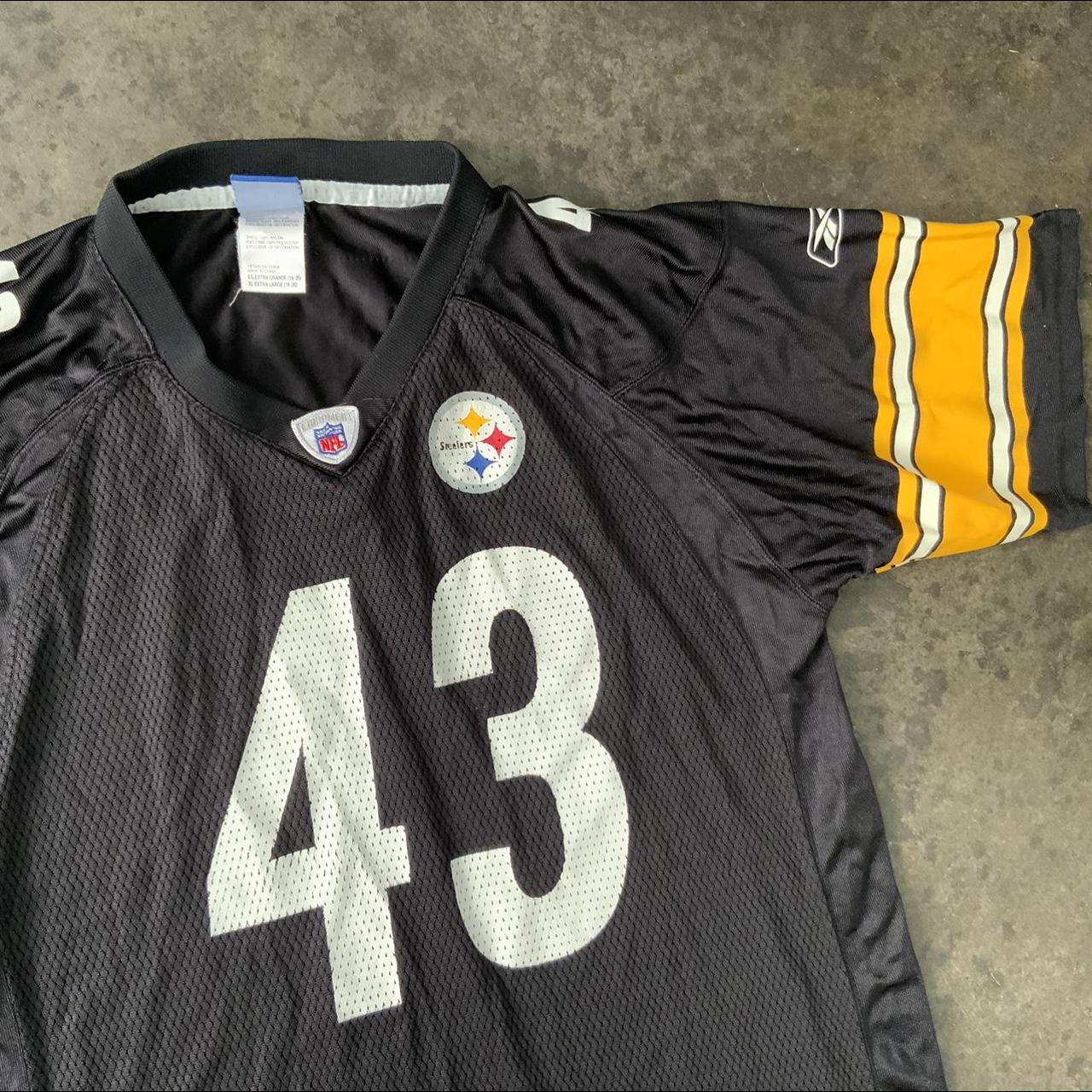 \ud83d\ude0eSTEELERS\ud83d\ude0e Throwback Polamalu Jersey. Pittsburg... - Depop