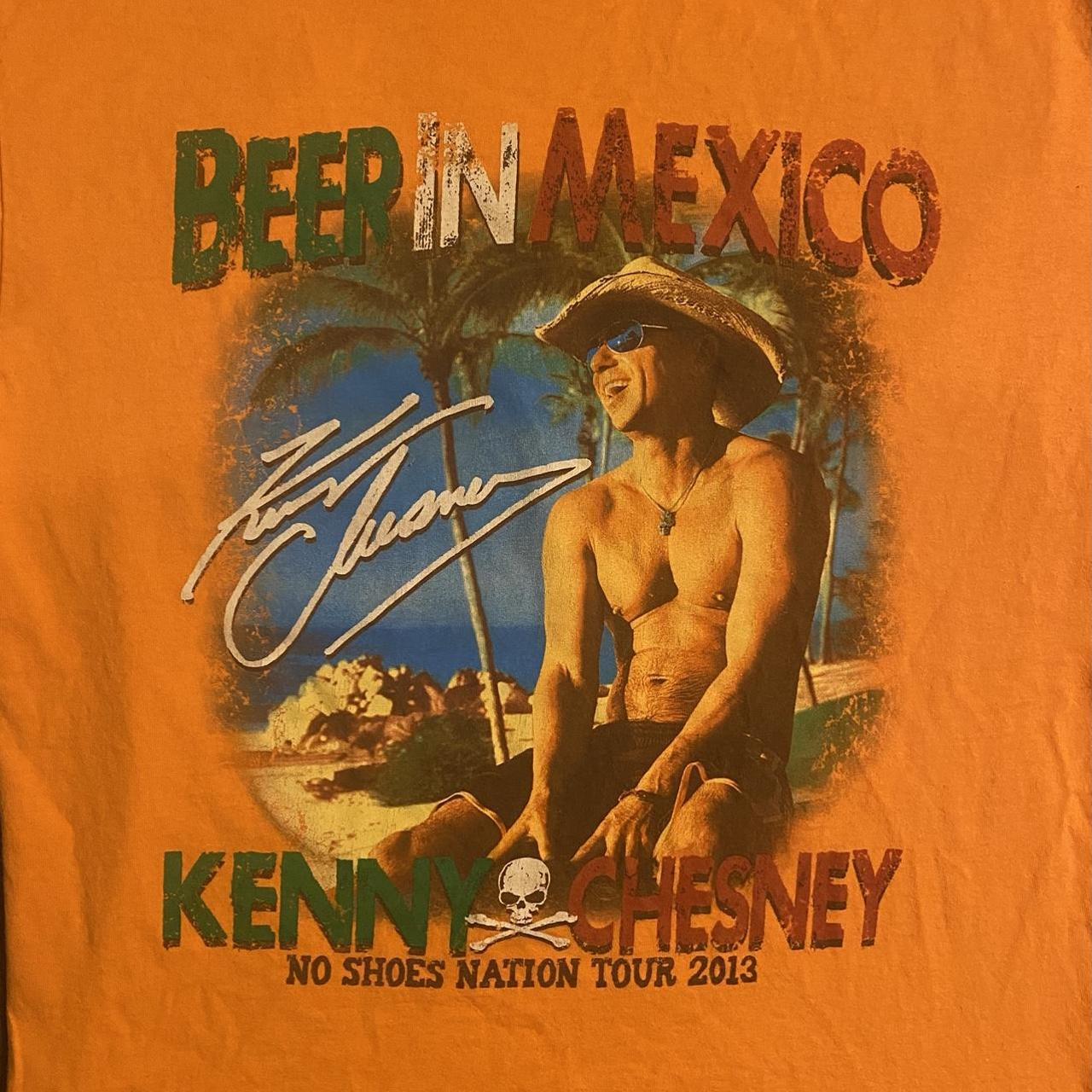 Beer in Mexico Kenny Chesney tour tee Depop