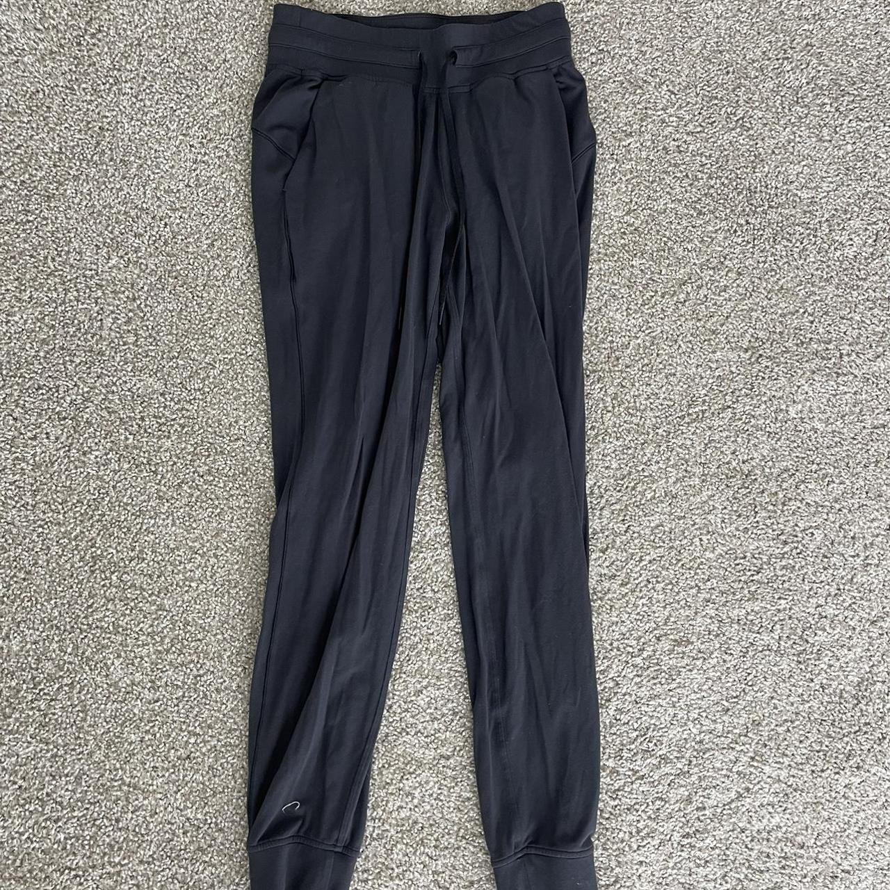 Lululemon Athletic Drawstring Yoga Running Leggings - Depop