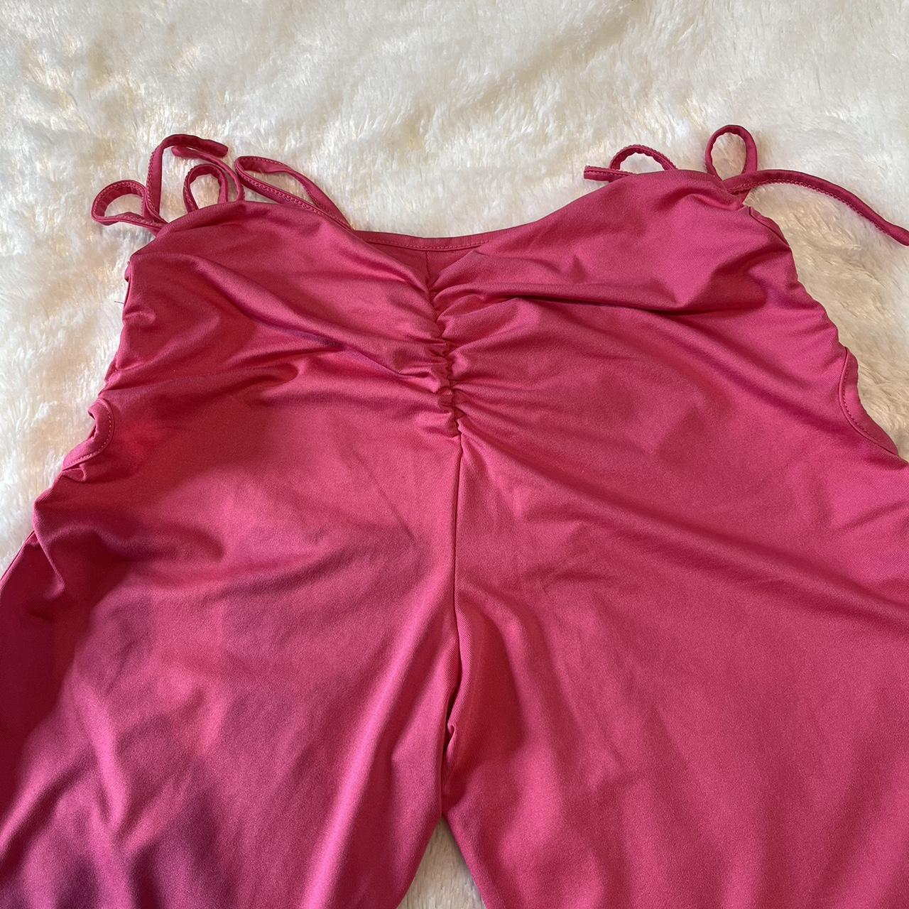 I.AM.GIA dupe set. Matching pink cutout cropped top... - Depop