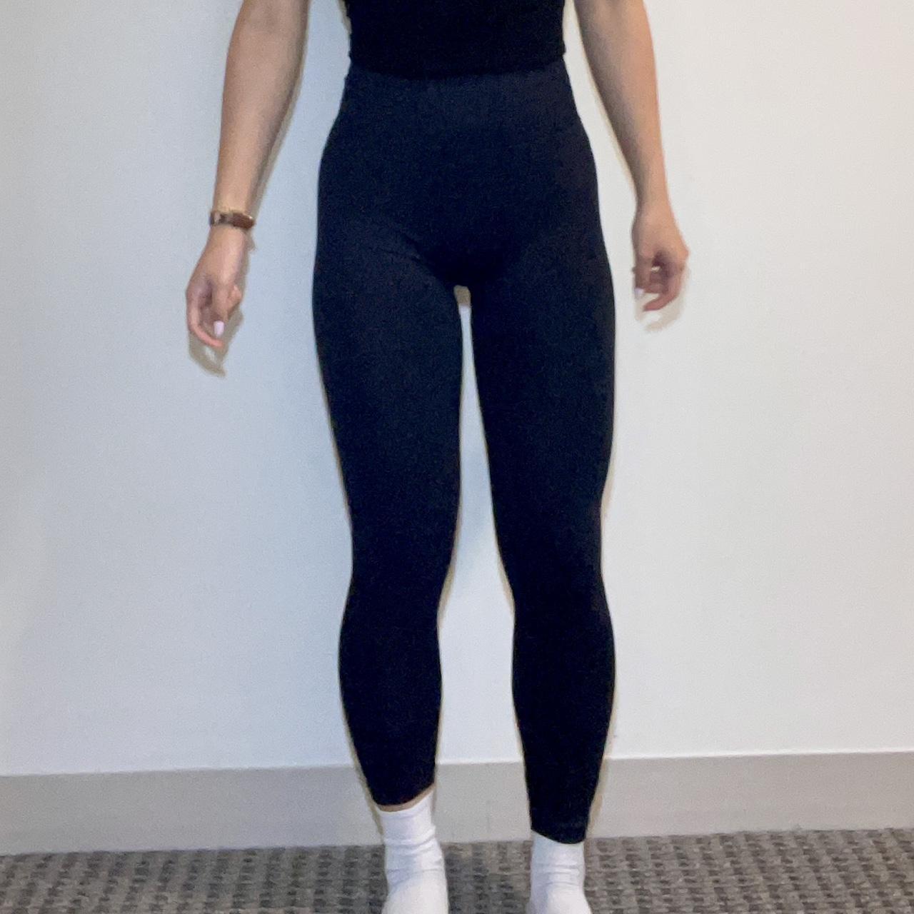 Black butt scrunch #leggings - Depop