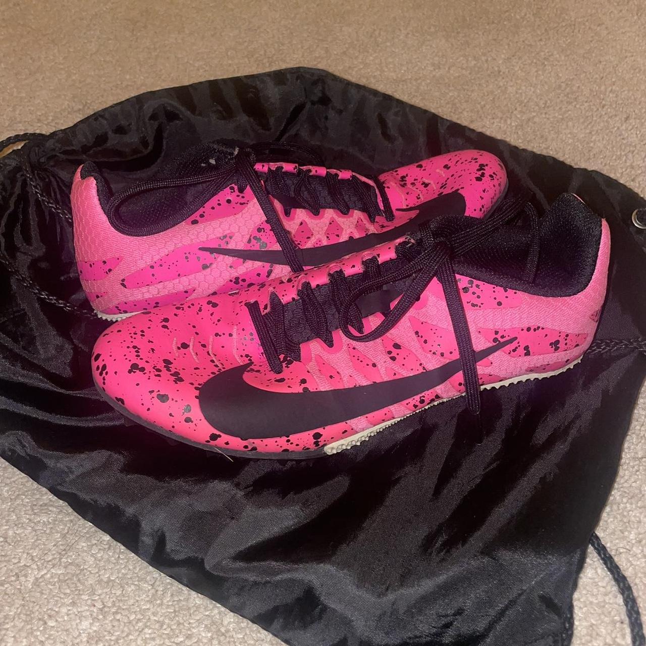 Brand new Nike Zoom Rival S 9 Spikes Paint Splatter. Depop