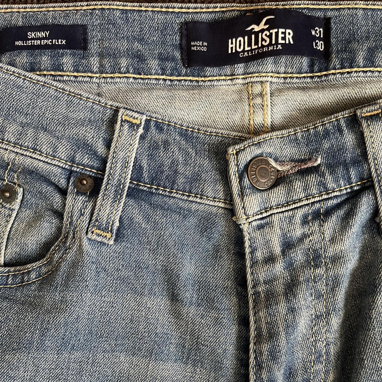 Hollister epic flex outlet super skinny jeans