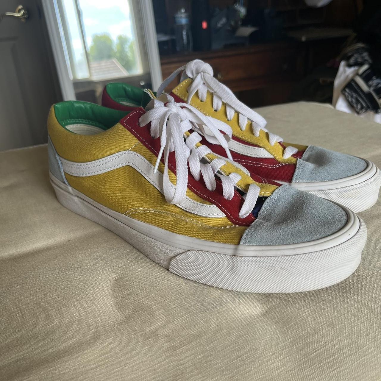 Vans on sale multi colors