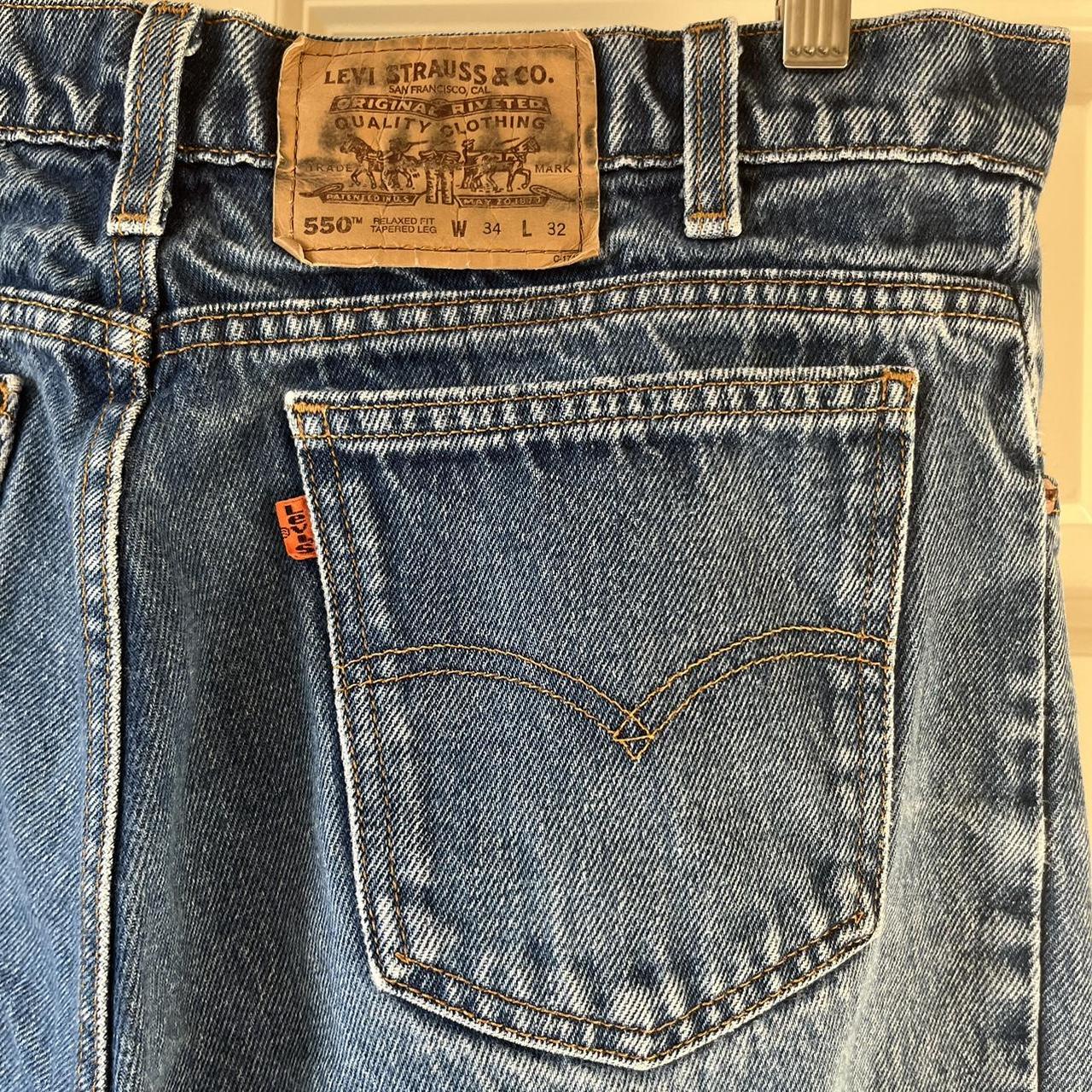 Vintage Levi's Orange Tab Denim Bag