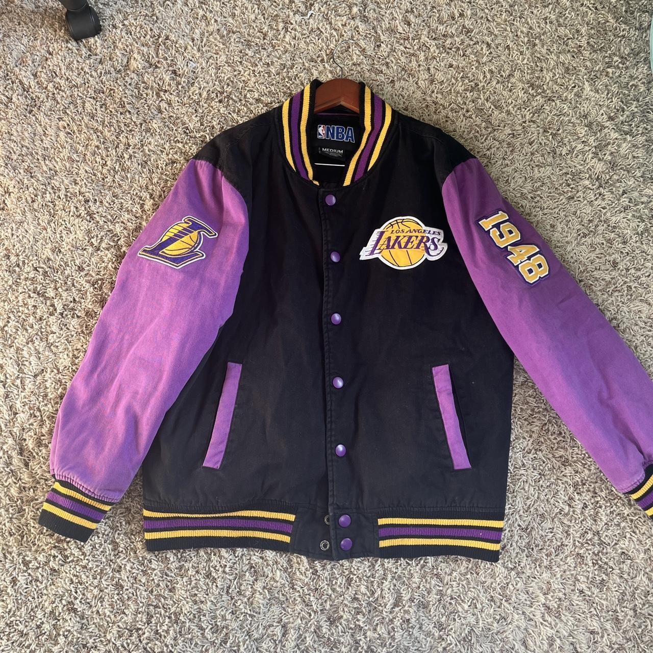 Vintage NBA Lakers Varsity Jacket 🏀 70-80s | Depop