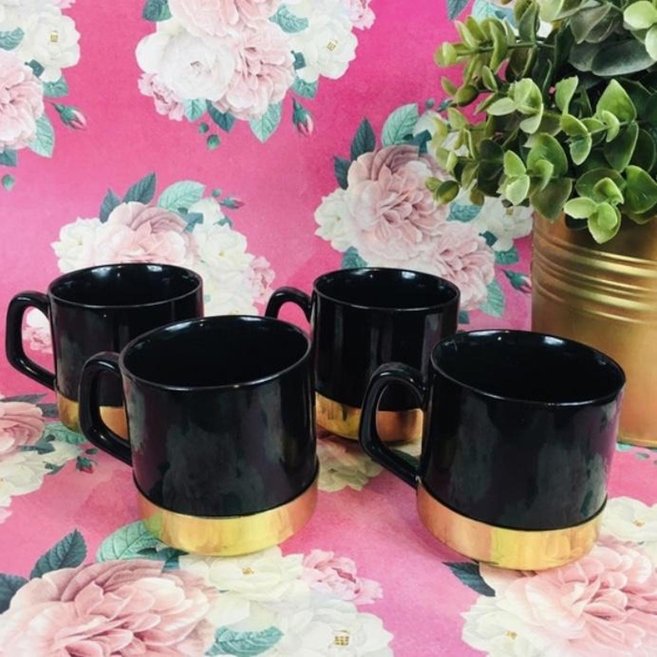 70s ceramics espresso cups - set of 4