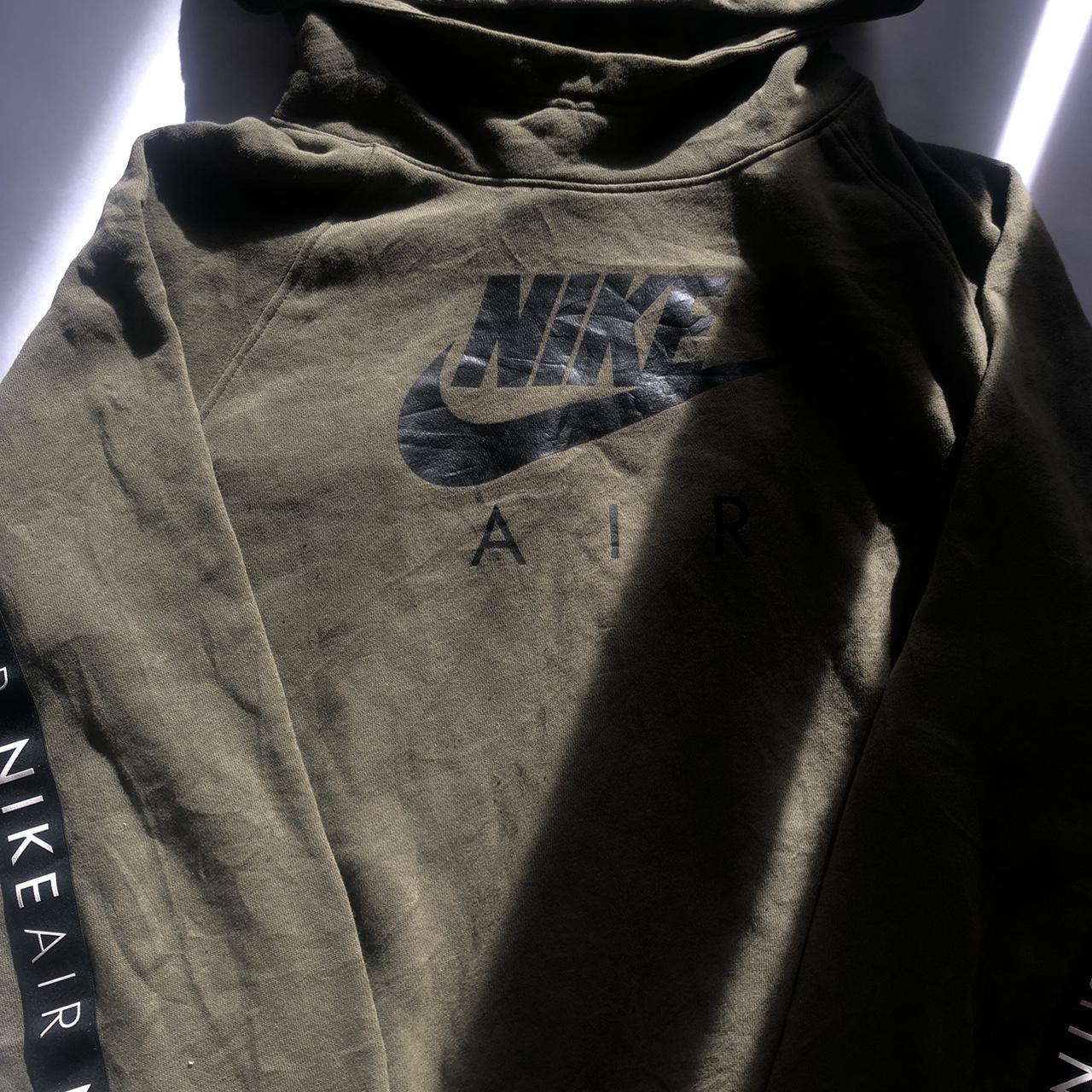 nike jumper green