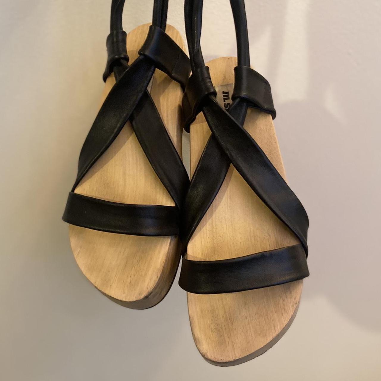 Jil Sander Women's Black and Cream Sandals (3)